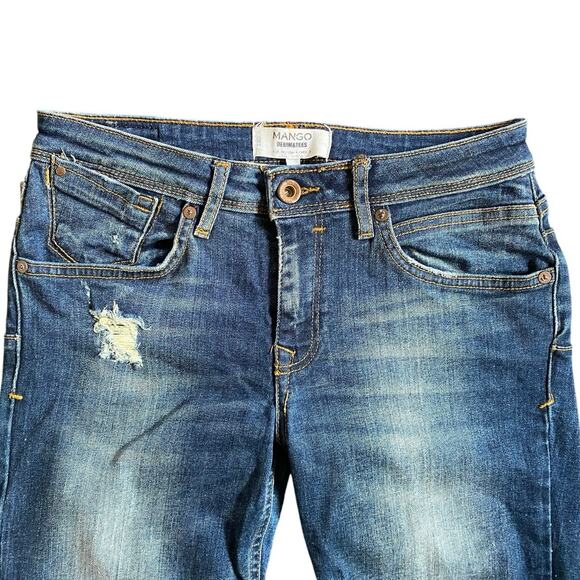 Mango Denim & Tees Uptown Skinny Push-Up Jeans Size 4 - Picture 14 of 15